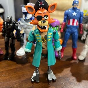 Five Nights At Freddy’s. Pirate Foxy Action Figure - Multicolor